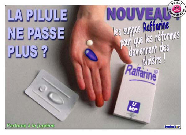 Photo Pub Dessin Bd Humour Gag Rire Drole Canulard Blague Suppo Raffarin-humourenvrac